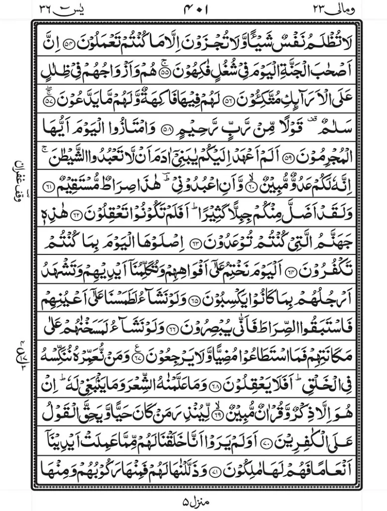 Surah Yaseen Read online 5