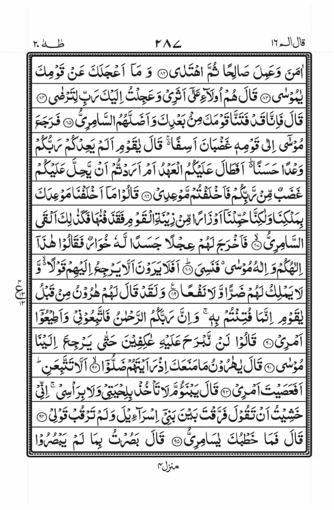 Read Online Surah Taha PDF 6