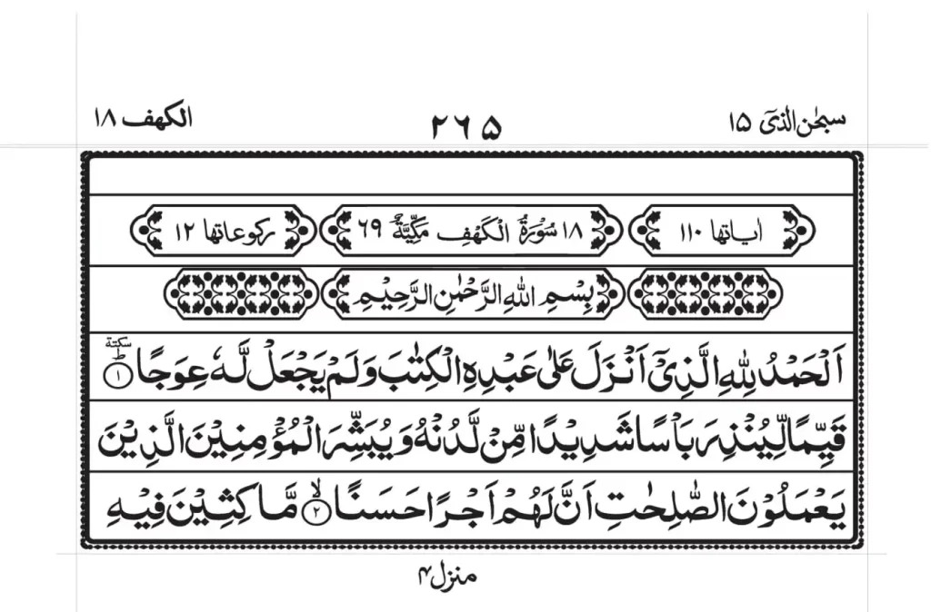 Surah Kahf PDF 1