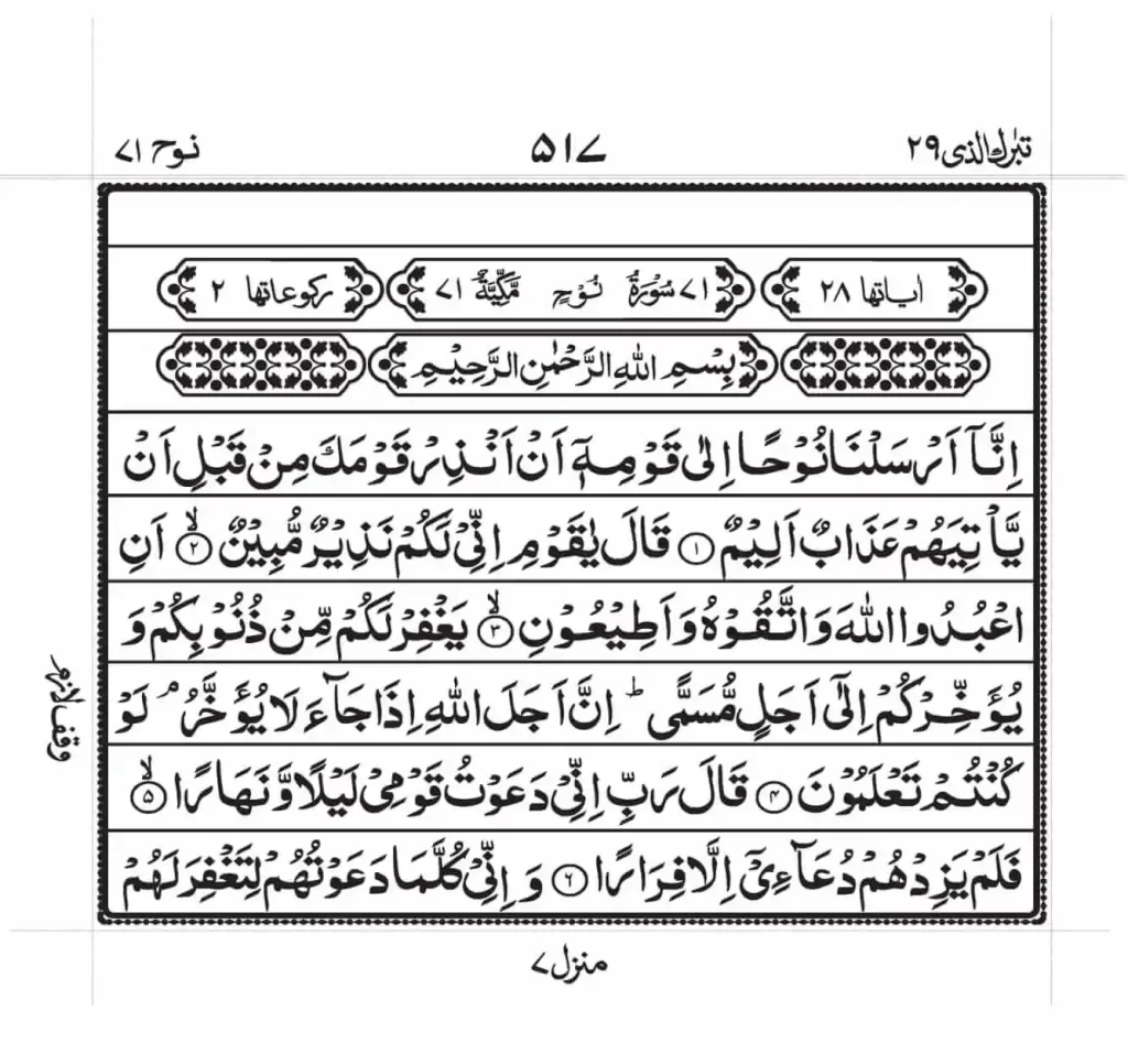 SURAH NUH PDF READ ONLINE 1