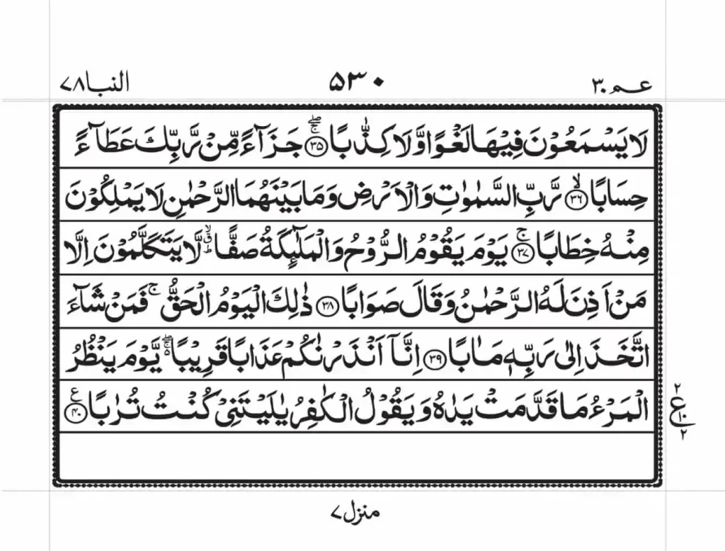 Surah Naba PDF Read Online 2