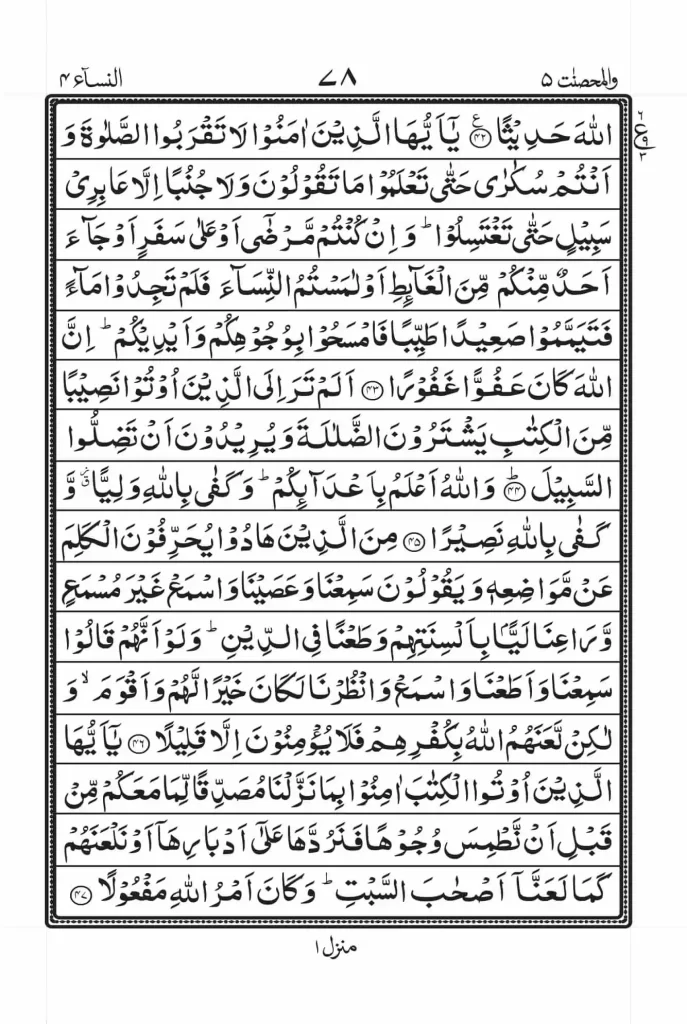 Surah Nisa PDF Read Online 9