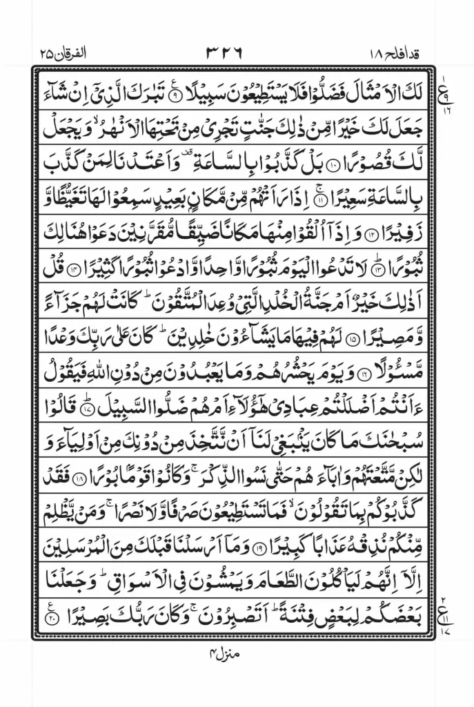 surah al furqan read online 2