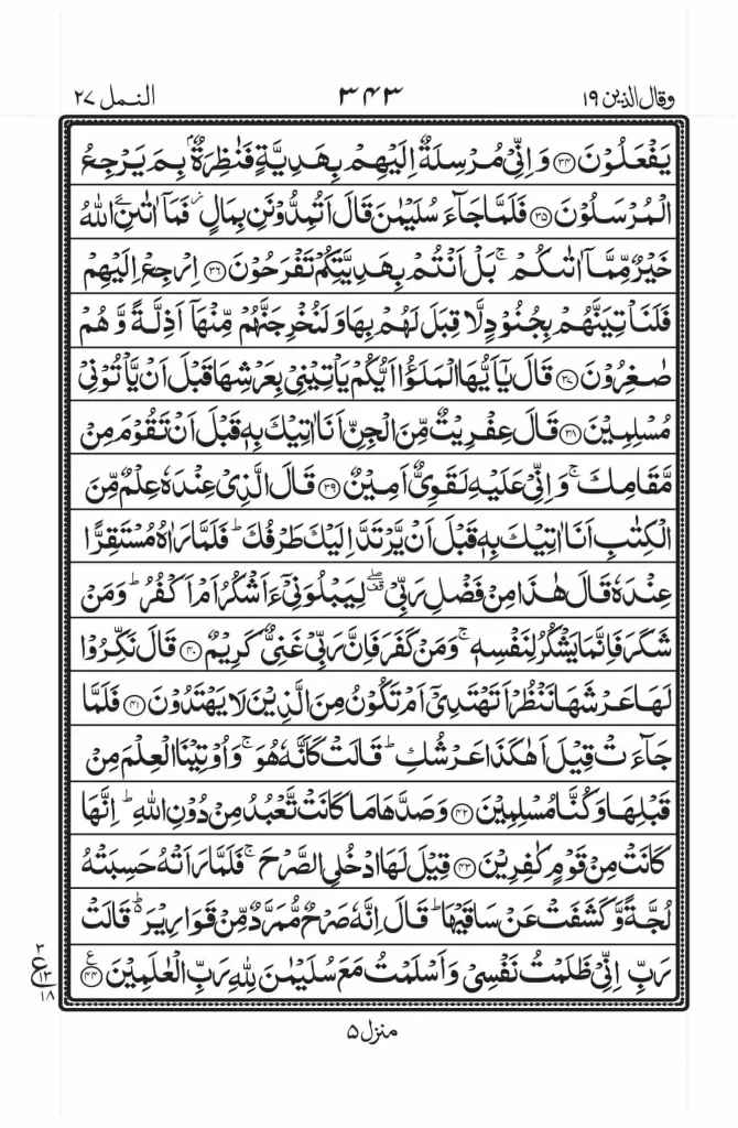 Surah Naml Read Online 4