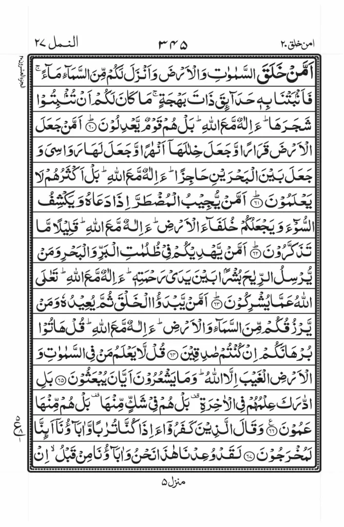 Surah Naml Read Online 6