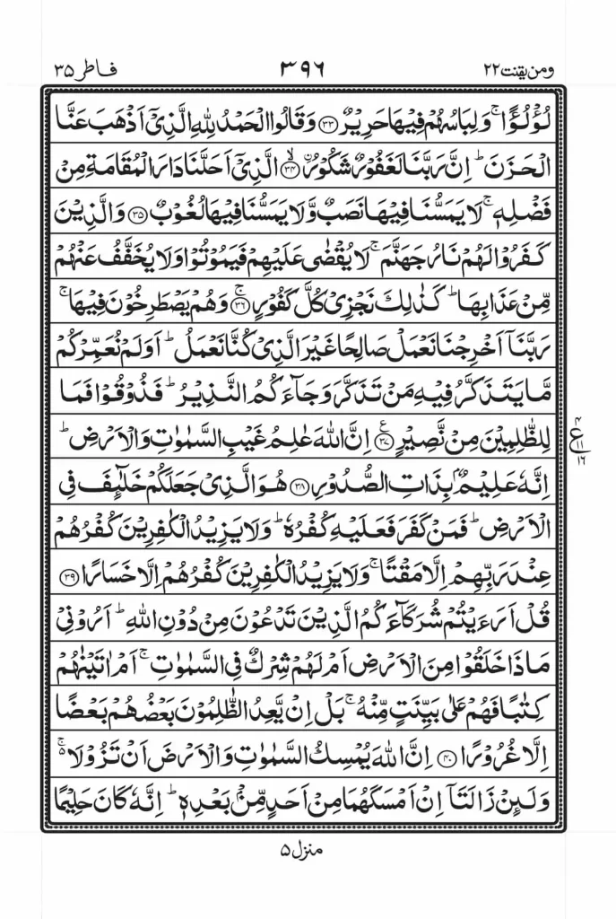 surah fatir pdf 5