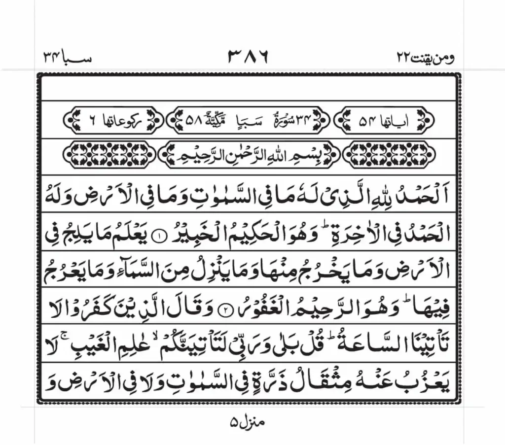 surah saba pdf read online 1