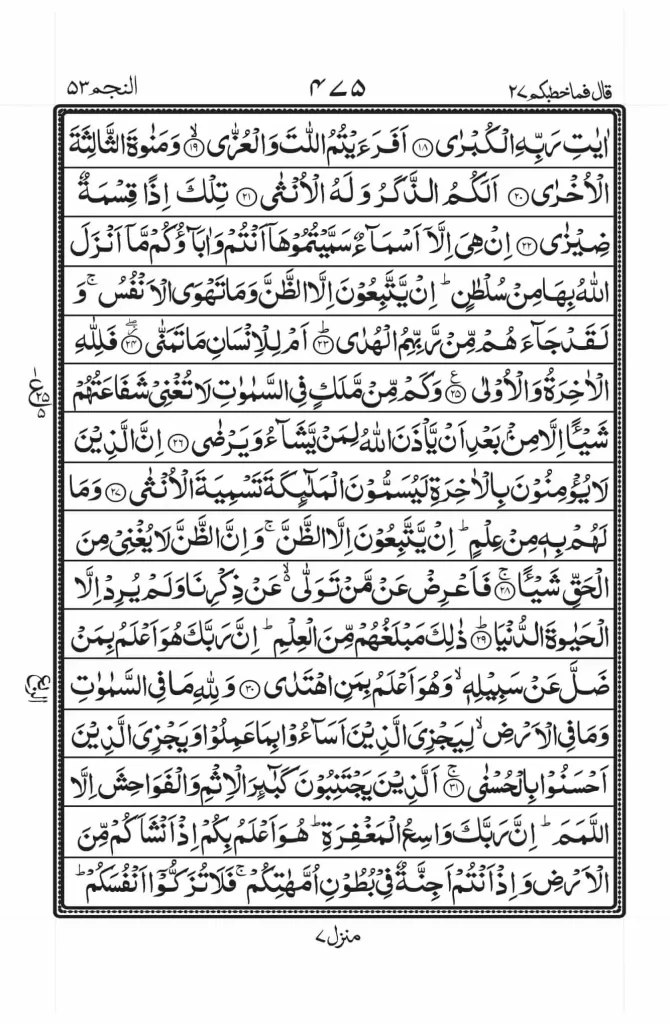 Surah Najm Read Online 2