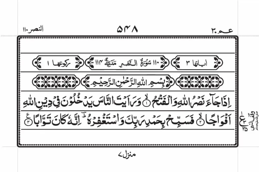 Surah Nasr Read Online