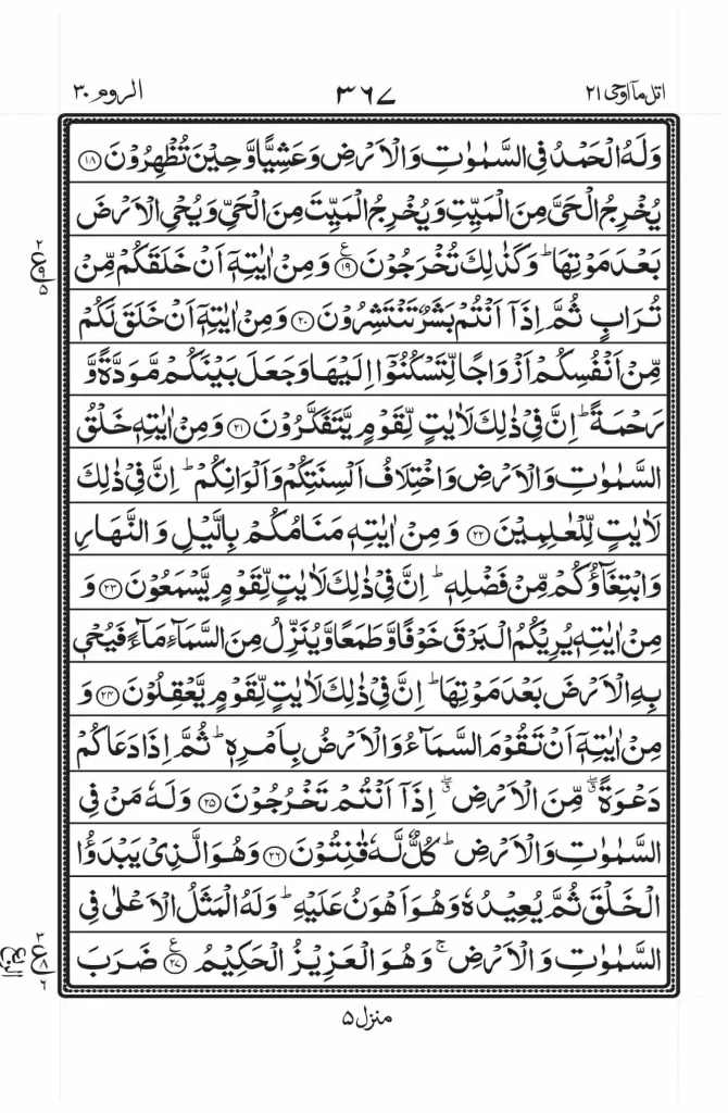 Surah Rum Read Online 3