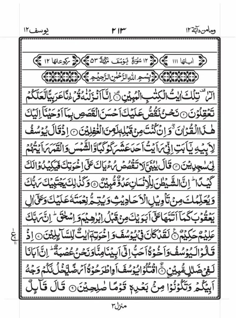 surah yusuf read online 1