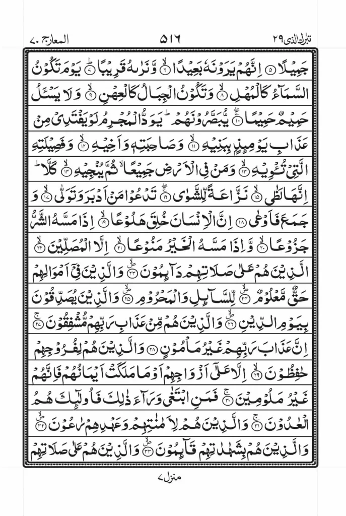 Surah Maarij Read Online 2