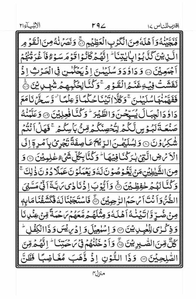 Surah Anbiya Read Online 7