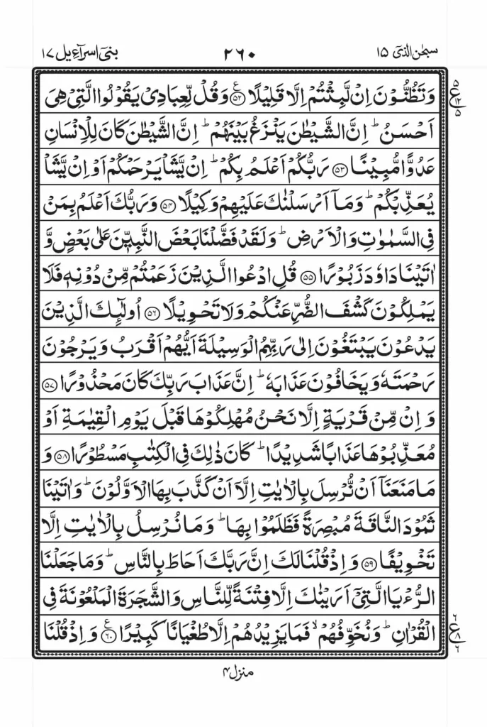 Surah Isra Read Online 6