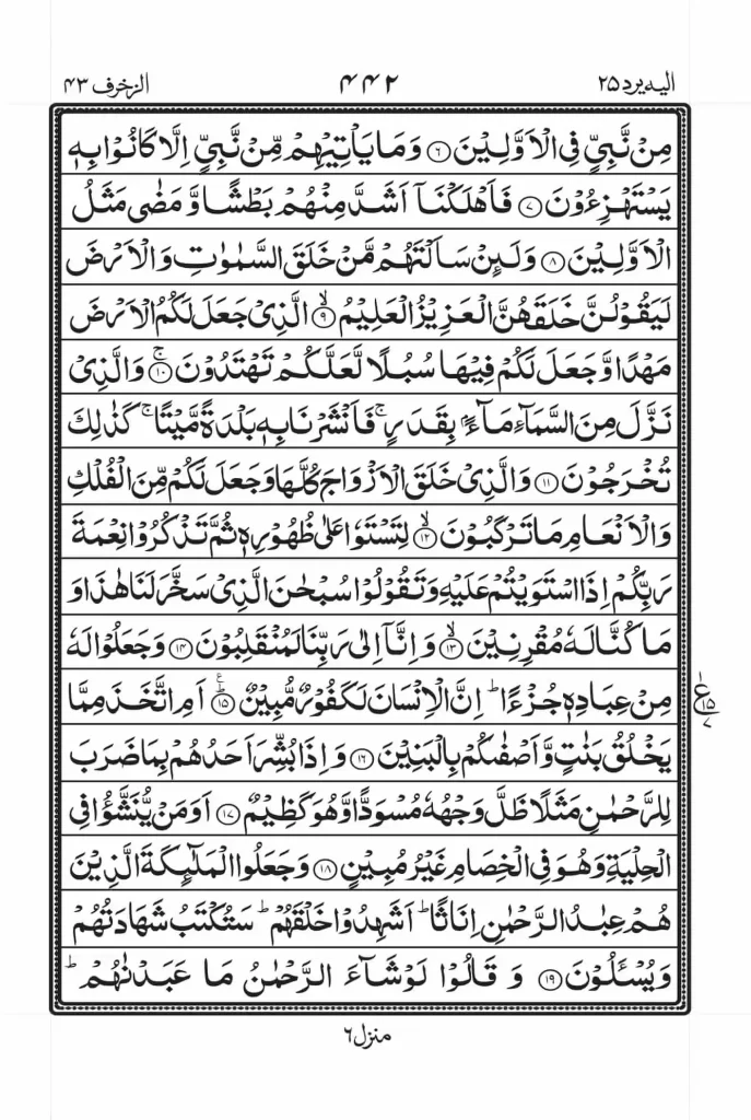 Surah Zukhruf Read Online 2