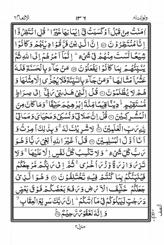 Surah Anam Read Online 21