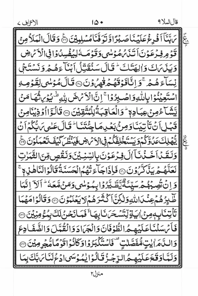 Surah Araf Read Online 14