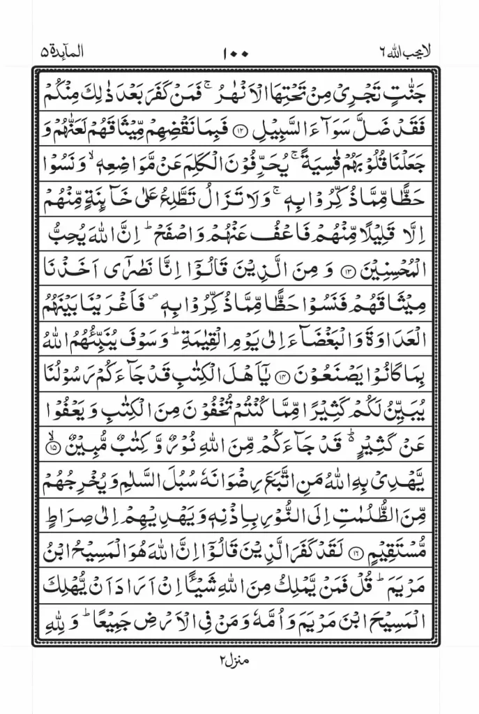 Surah Maidah Read Online 4