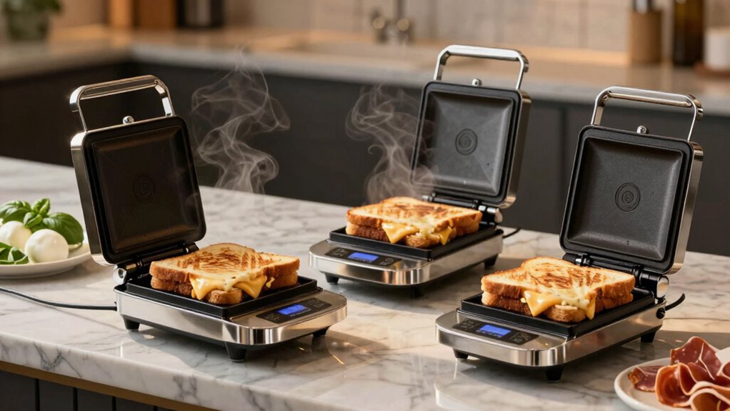 caf quality panini press selection