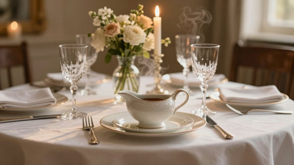 impressive dinner gravy boats