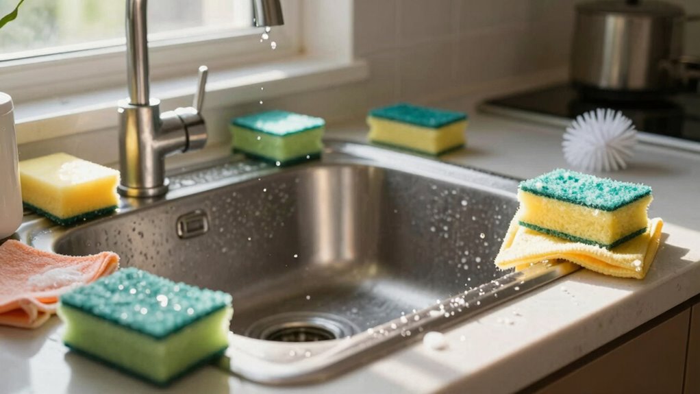 sponge holders for sinks