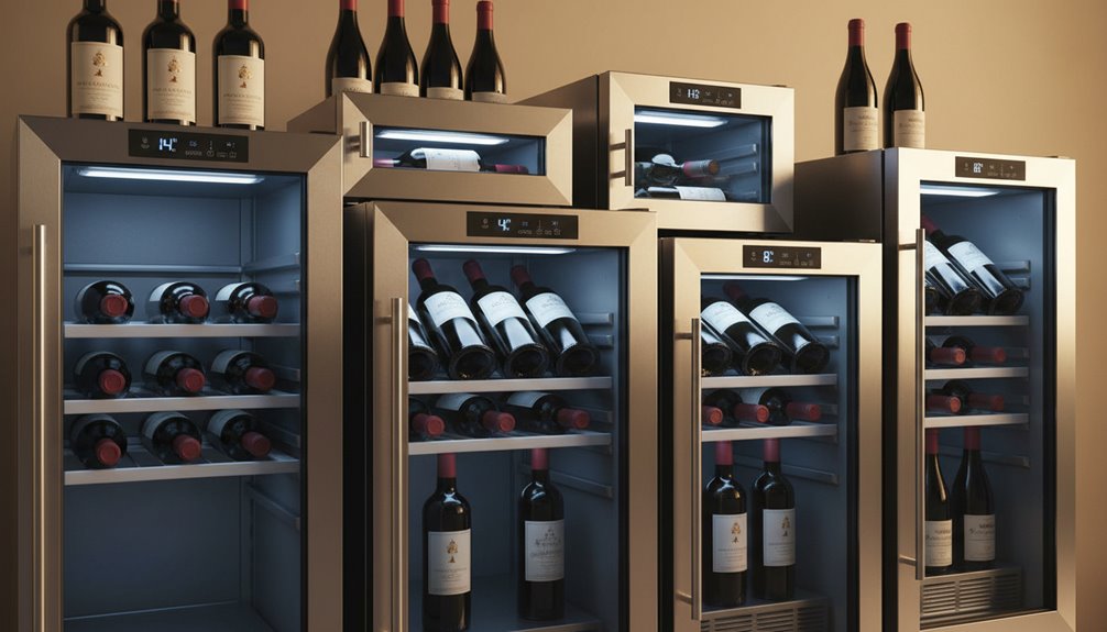 top dual zone wine coolers