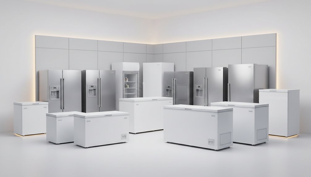 top freezers for garages