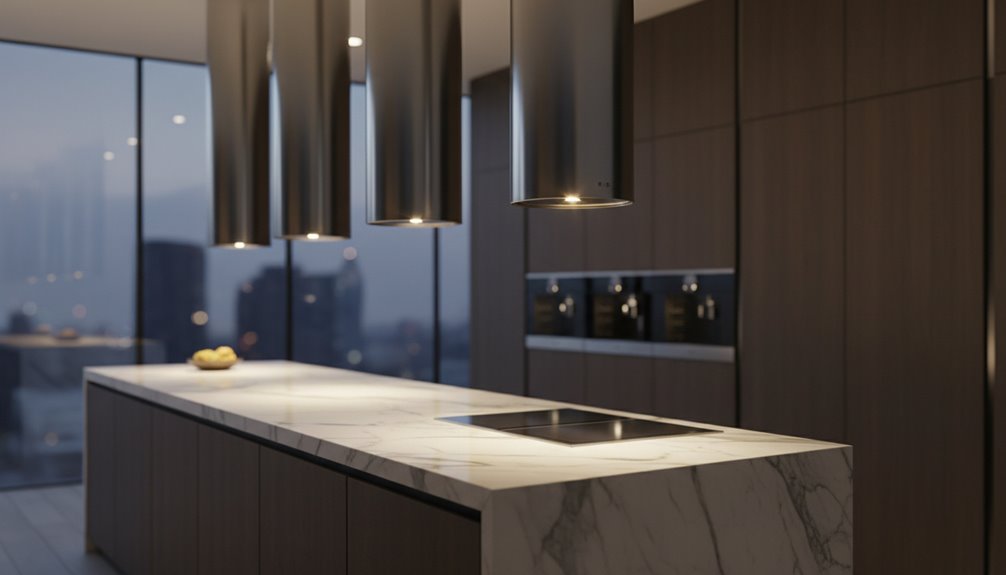 top island range hoods