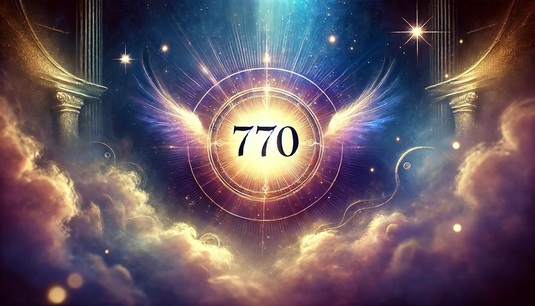 spiritual significance angel number 770