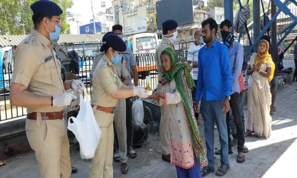 RPF in Delhi walks the extra mile to provide ration and masks