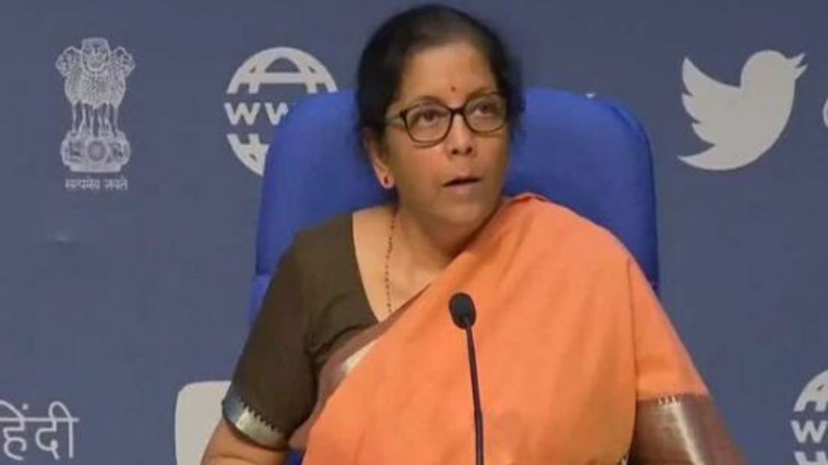 Finance Minister Nirmala Sitharaman