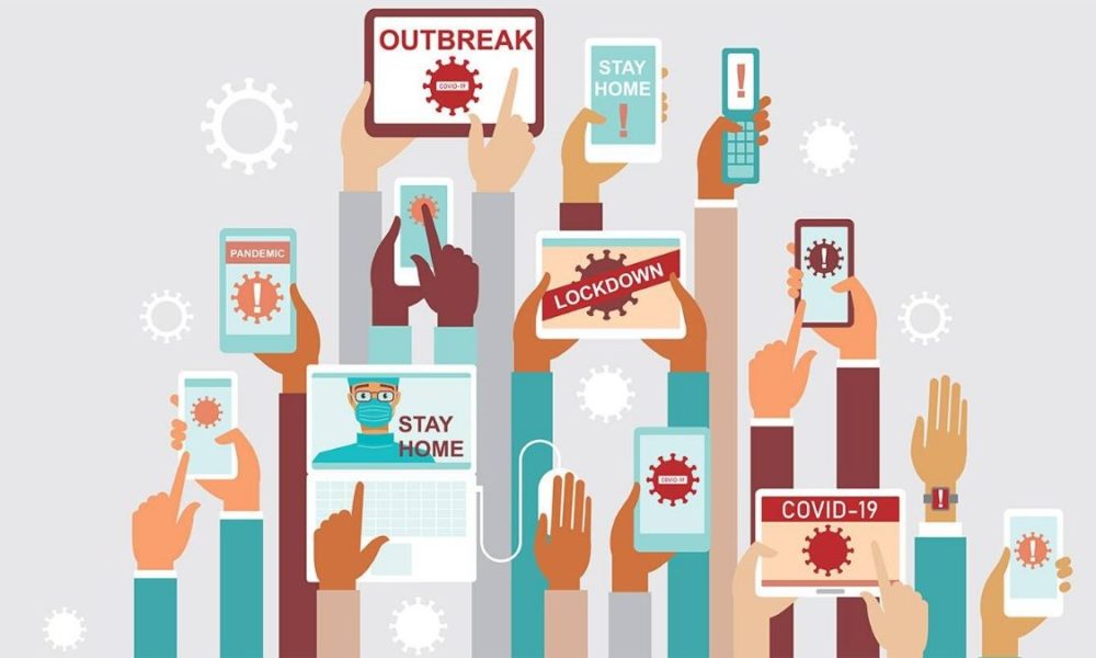 Pandemic, pandemonium and social media platforms