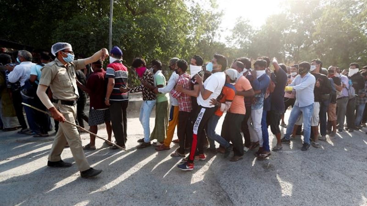 Chaos at liquor