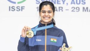 Manu Bhaker sets her sight on winning gold at Olympics