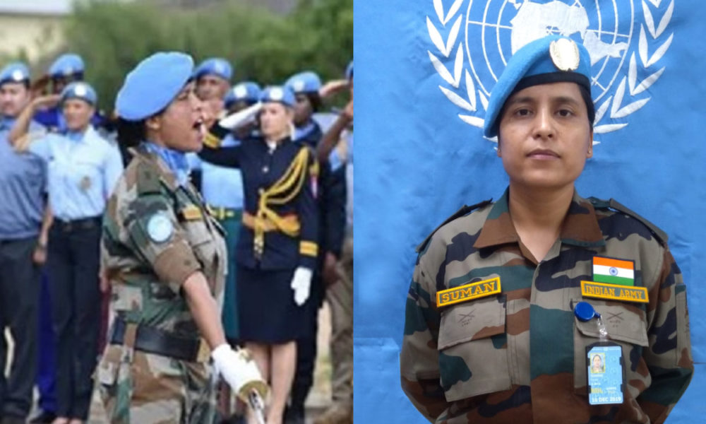 UN award to Army Major Suman Gawani