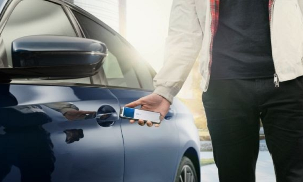 Now unlock and start your car using an Apple iPhone