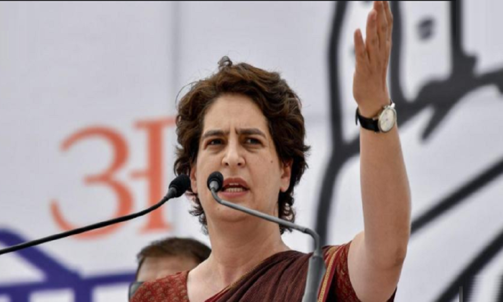 Priyanka asked to vacate Delhi bungalow, Cong targets govt