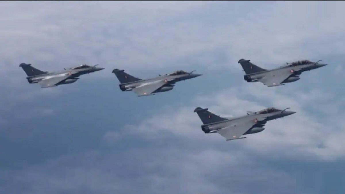 Five Rafale fighter jets land in Ambala