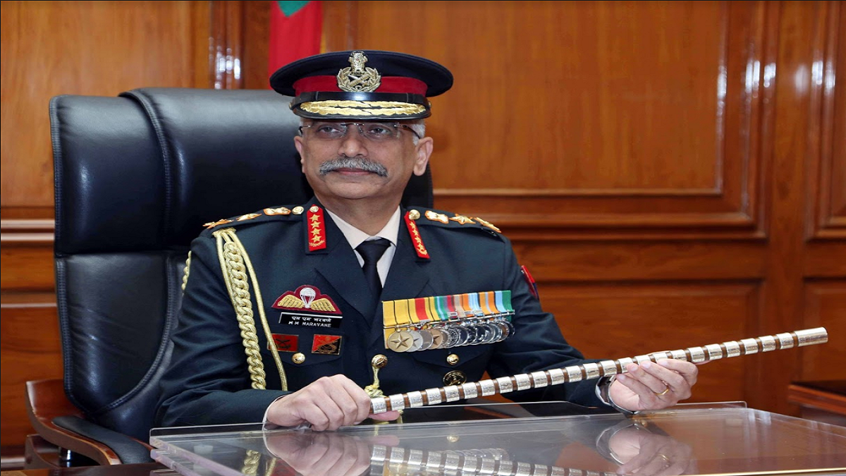 ARMY CHIEF REVIEWS SECURITY IN NORTHEAST