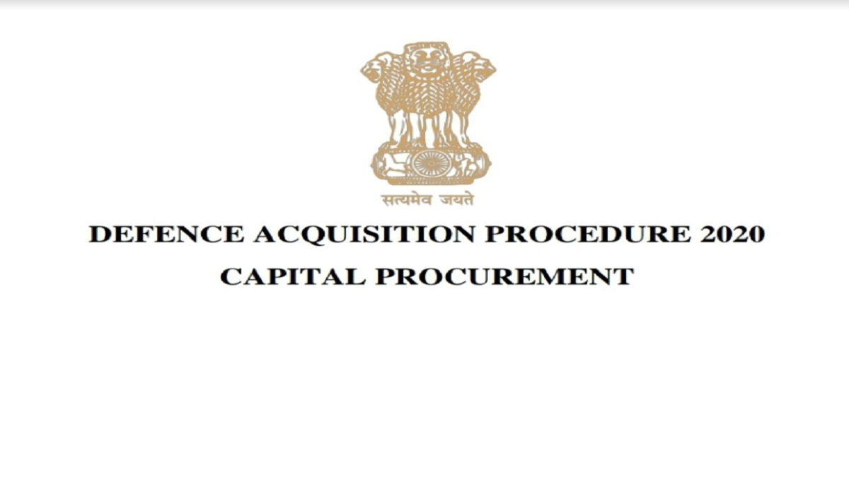 Defence Acquisition Procedure’s second draft in public domain