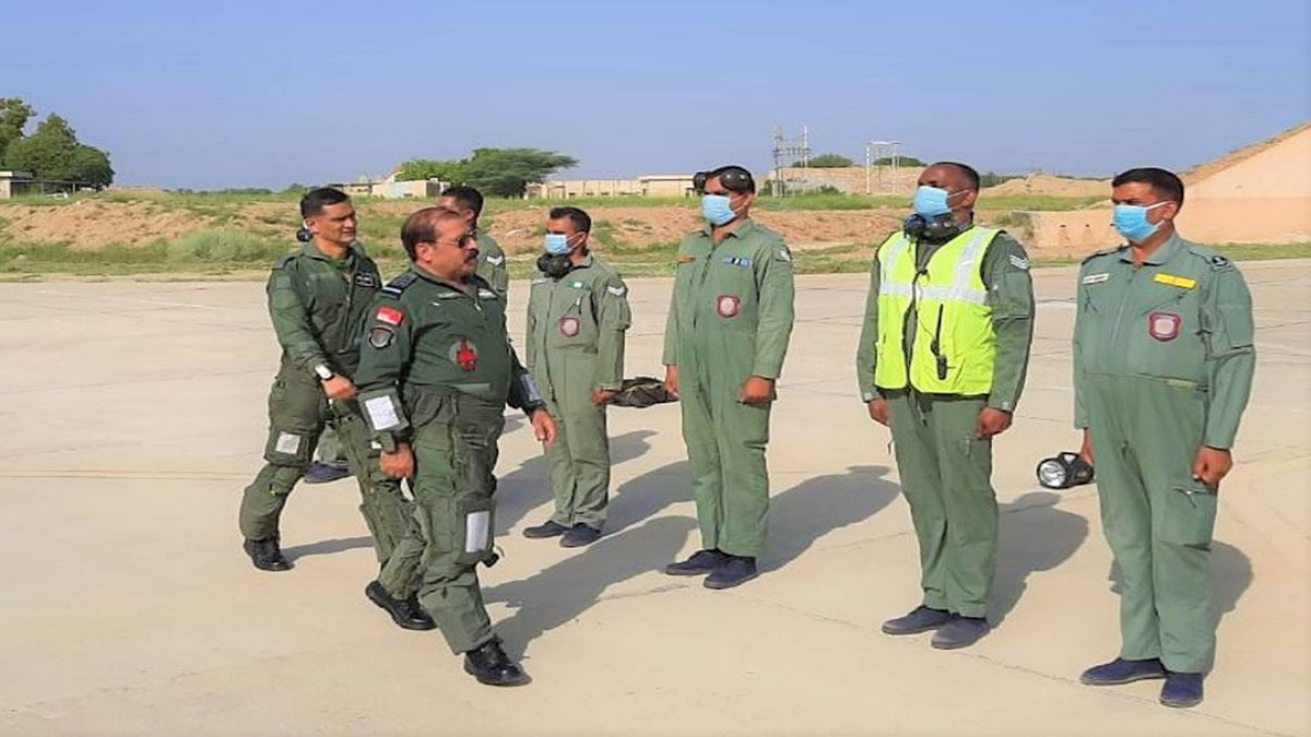 IAF Chief visits air base in Western Air Command