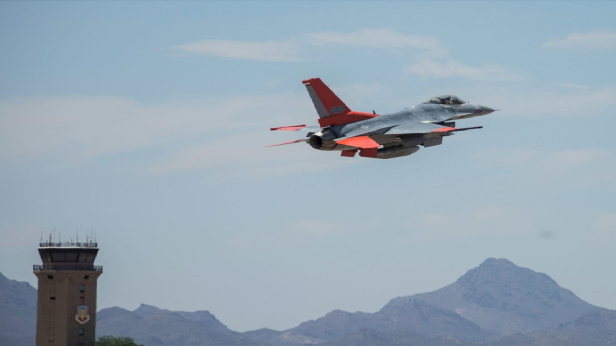 Boeing’s Arizona modification line yields first QF-16 Full-Scale Aerial Target