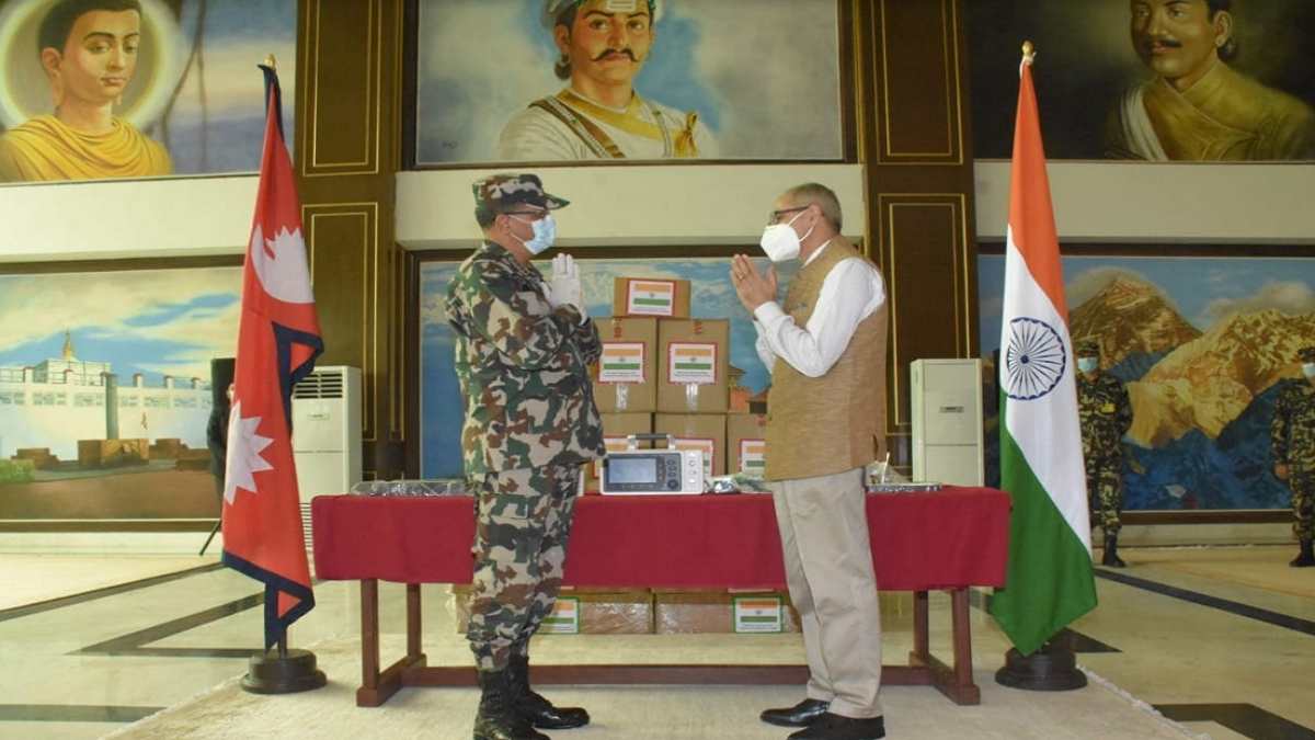 Indian Army gifts 10 ICU ventilators to Nepali Army