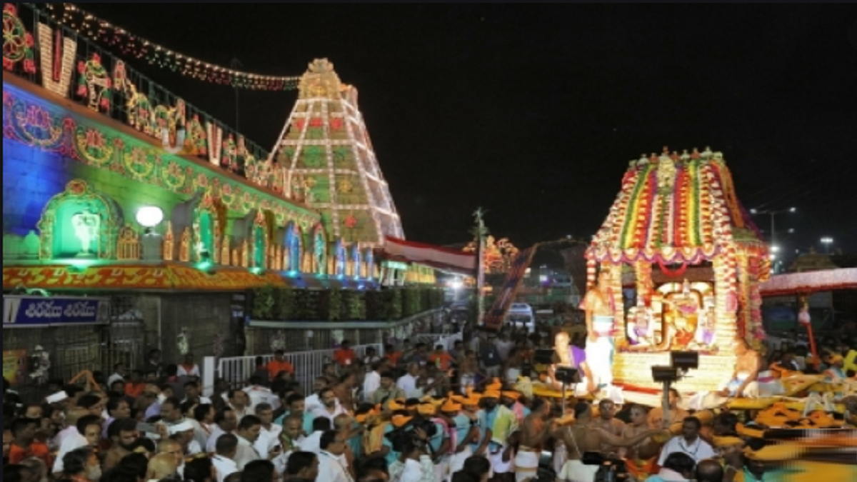 No devotees for Brahmotsavam at Tirumala temple this year