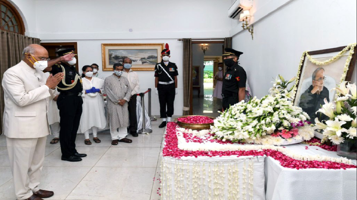 President Kovind, VP Naidu, PM Modi pay floral tributes to Mukherjee