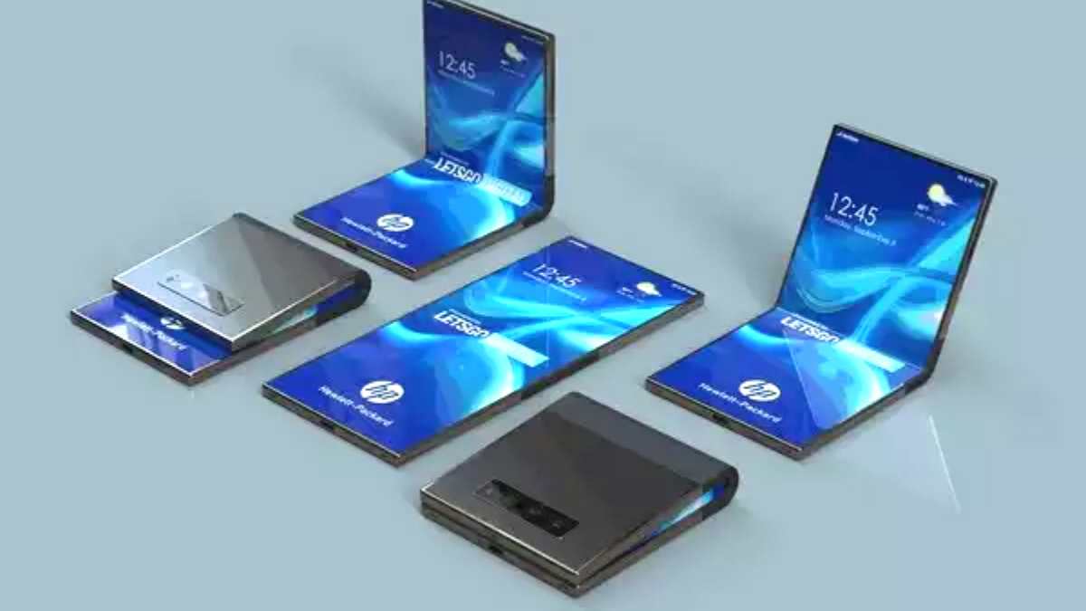 HP patents clamshell foldable phone like Galaxy Z Flip