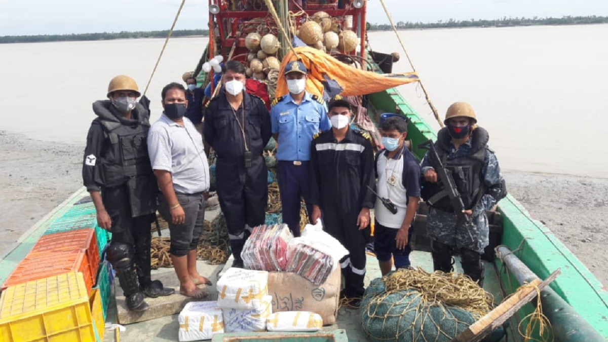 Coast Guard catches fishing boat involved in smuggling