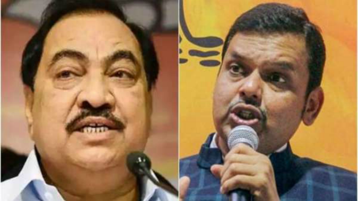 EKNATH KHADSE’S RESIGNATION WOULD HURT BJP IN MAHARASHTRA