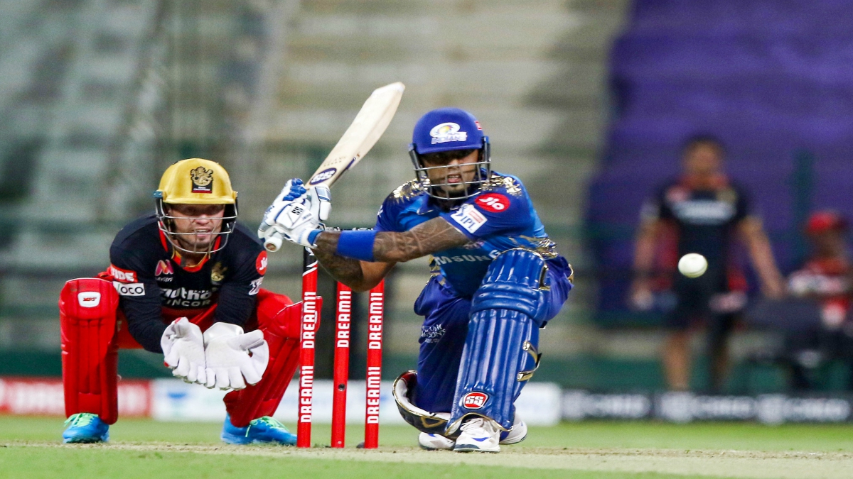 Suryakumar powers MI to five-wicket win over RCB