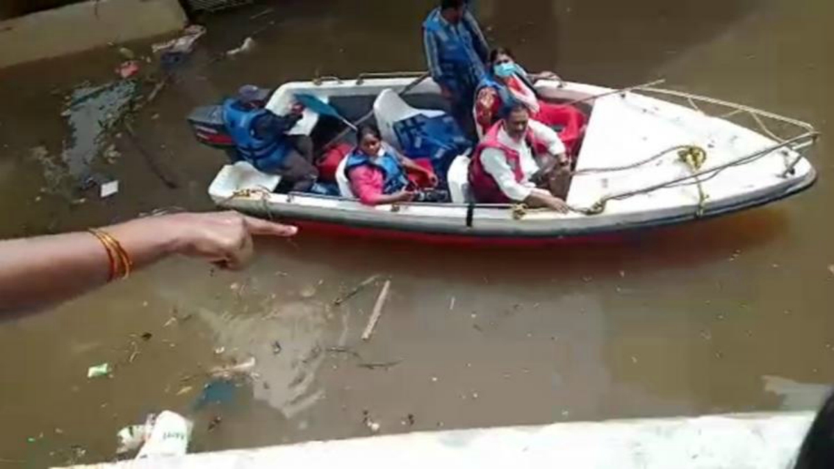 POLITICIANS, OFFICERS FACE PEOPLE’S FURY IN RAIN-HIT HYDERABAD